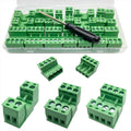 17pcs 5.08mm PCB Pluggable Screw Terminal Block Connector Kit 2/3/4 Pin