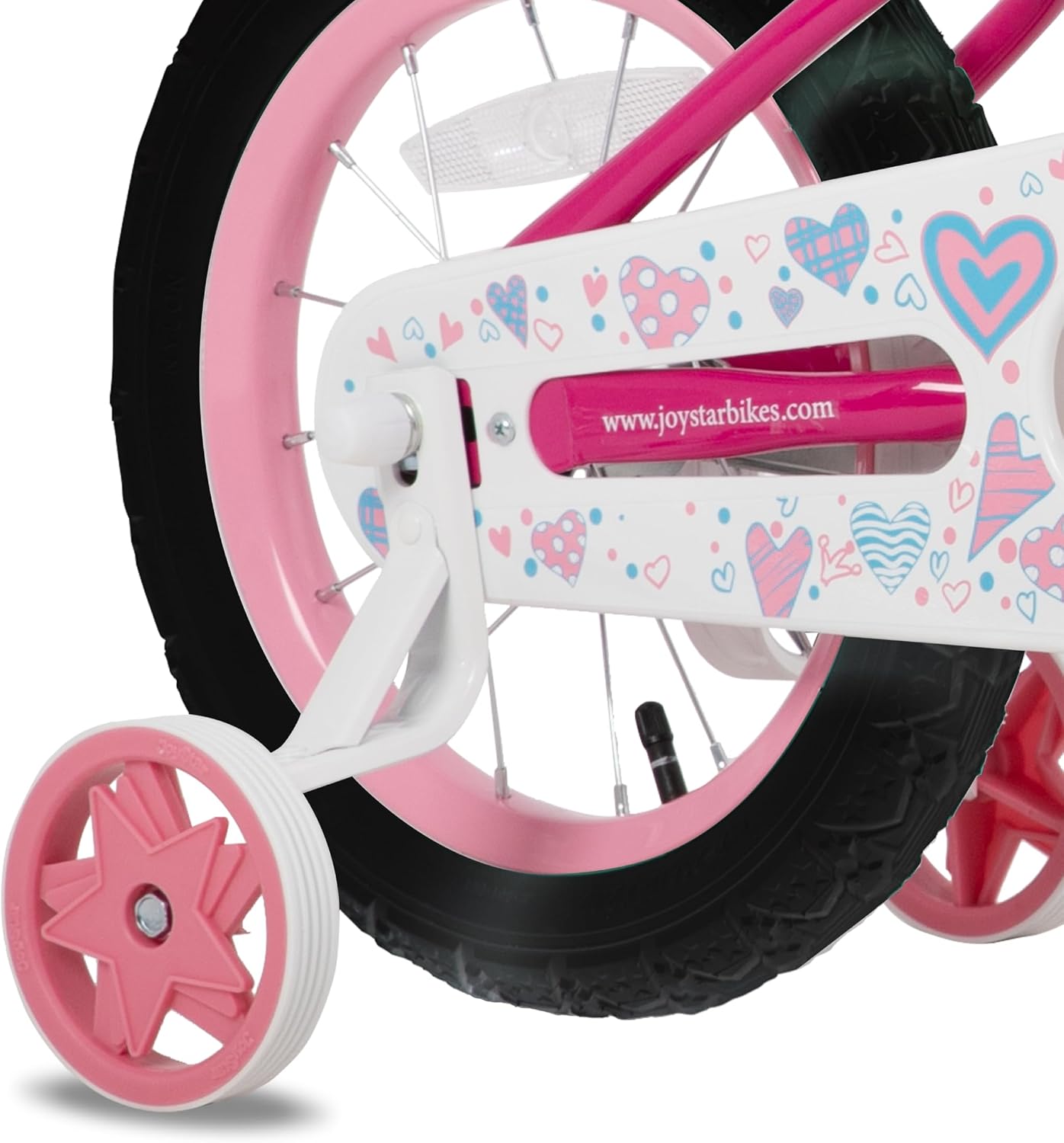 Angel Girls Bike for Toddlers and Kids Ages 2-12 Years | 12-20 Inch Kids Bike with Training Wheels & Basket, 20 24“