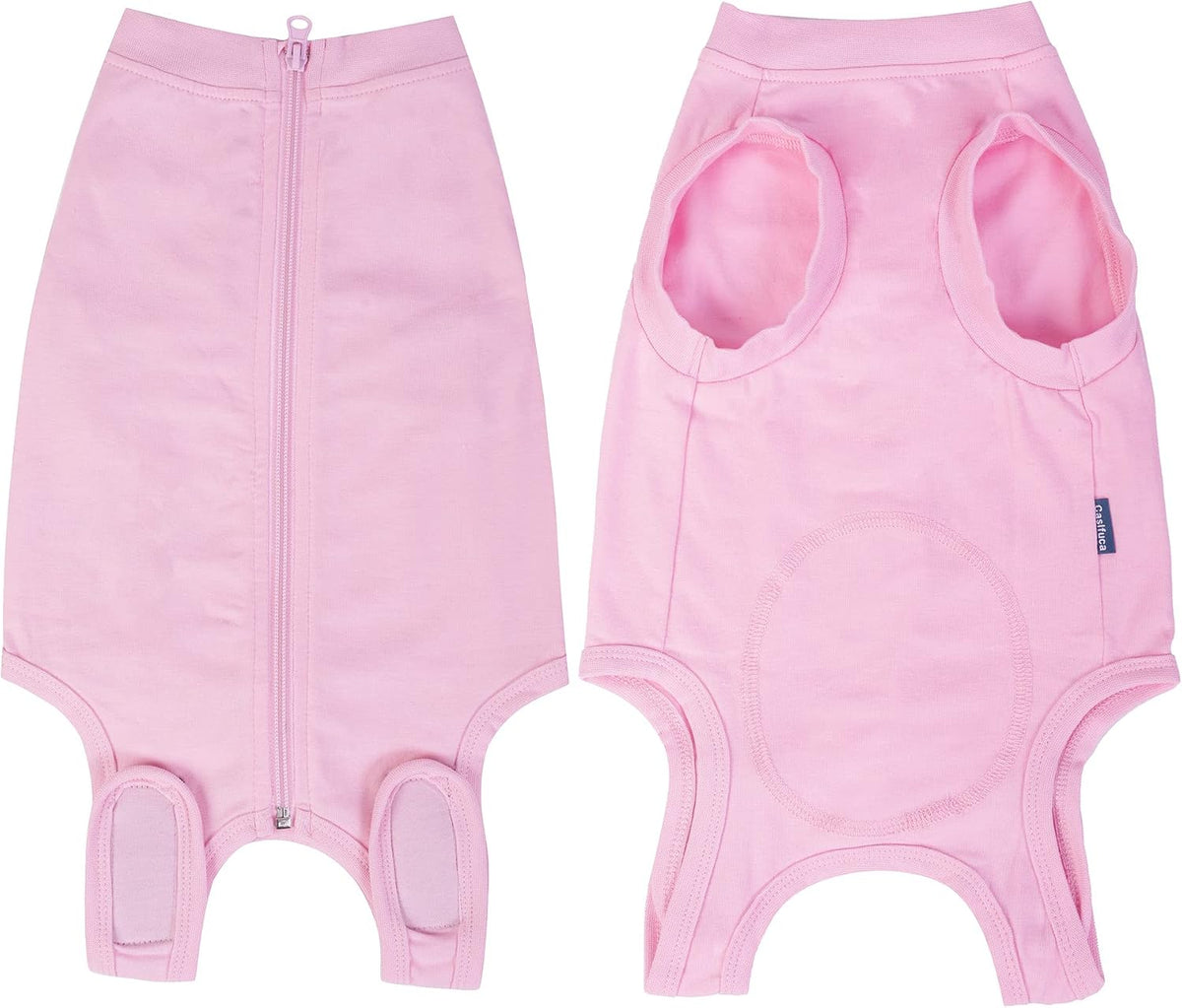 Dog Surgery Recovery Suit - After Spay, Abdominal Wounds Post Surgical Recovery, Anti Licking Breathable Dog Onesies