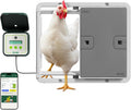Smart Automatic Chicken Coop Door Opener | WiFi & App Control | Light Sensor or Timer | Built-in Safety Sensors |
