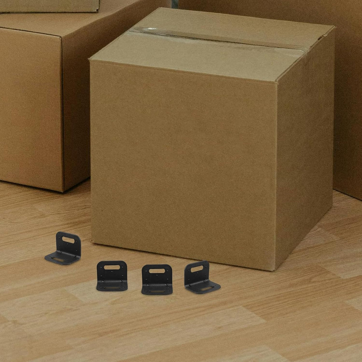 20 Piece Plastic L Shaped Edge Protector for Carton Boxes