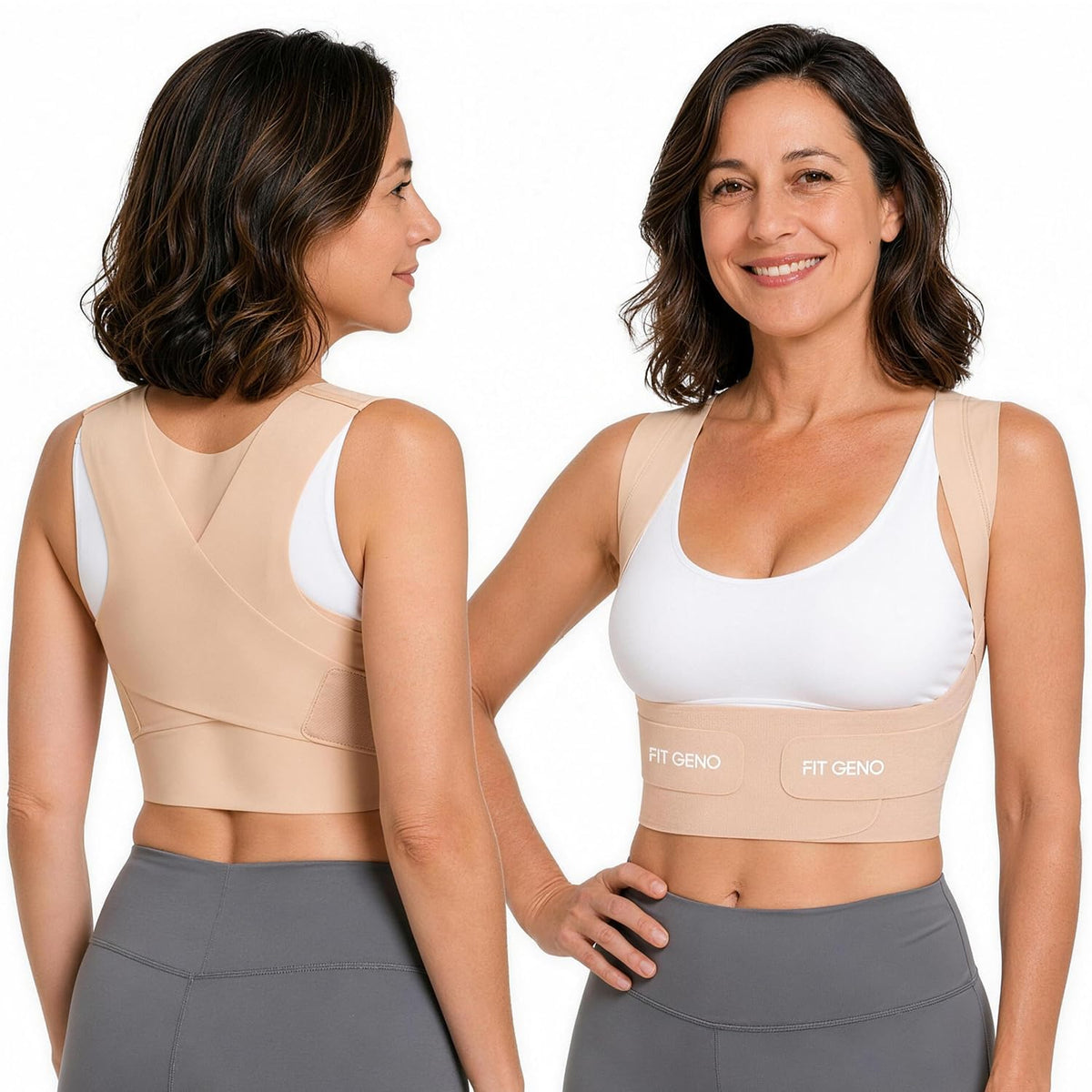 Invisilite Posture Corrector for Women Adjustable Upper Back Brace