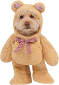 Walking Teddy Bear Pet Costume for Dogs or Cats, Small