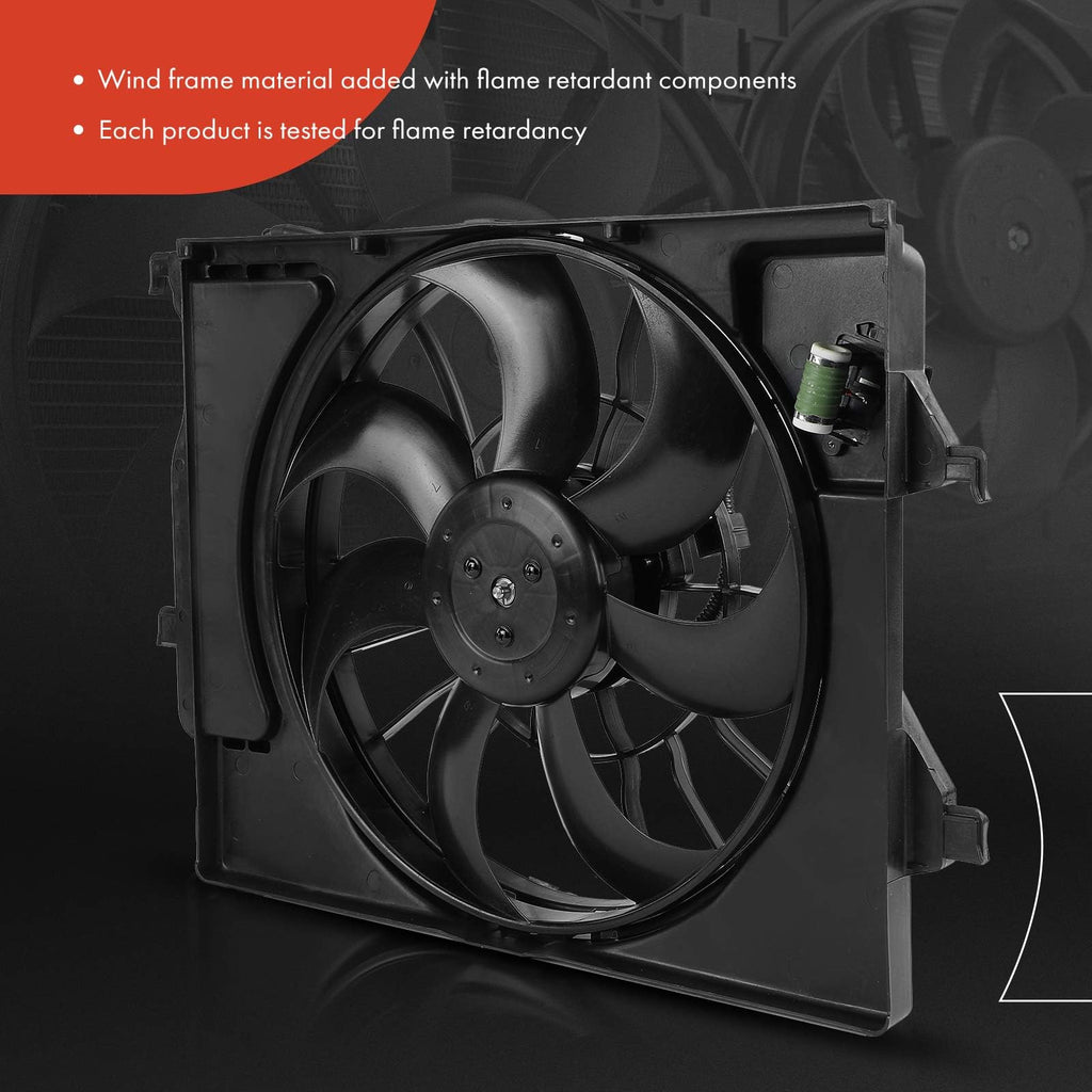 A-Premium Engine Radiator Cooling Fan Assembly