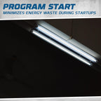 Replacement for Keystone KTEB-221PS-1-TP 2 Lamp T5 Electronic Fluorescent Ballast, 120V Program Start, Normal Ballast