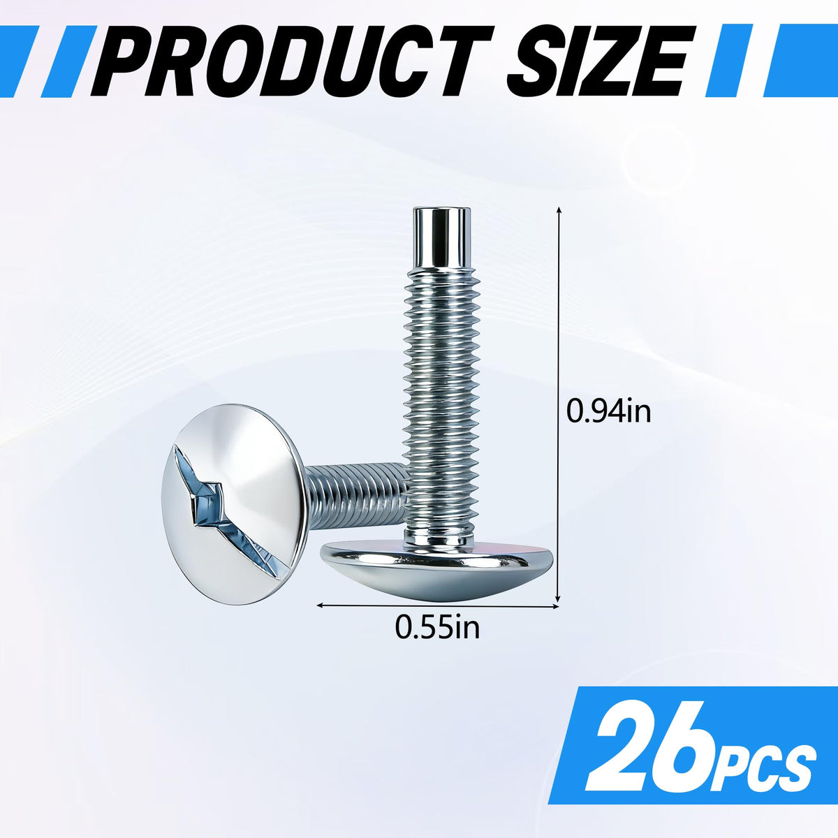 26 Pcs Load Center Cover Replacement Screws Compatible with S106 and ECTS2