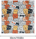 Insulated Fabric Sheet, Large Thermal Liner, Reusable Adhesive Foil, Campin