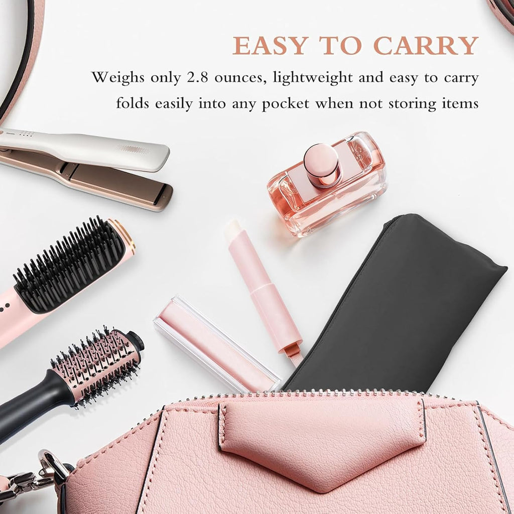 Professional Hot Hair Tools Organizer Bag Portable Travel Heat Resistant Storage Case Pouch for Curling Irons, Flat