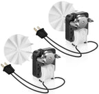 2 Pack Bathroom Fan Motor Replacement for Nu-Tone B-roan Exhaust Fan Motor