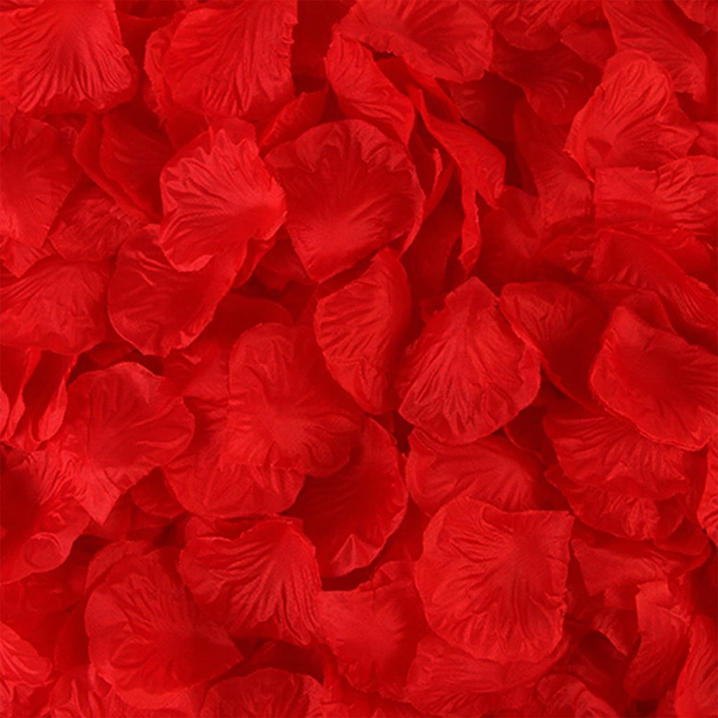2200 PCS Artificial Fake Rose Petals(Red)