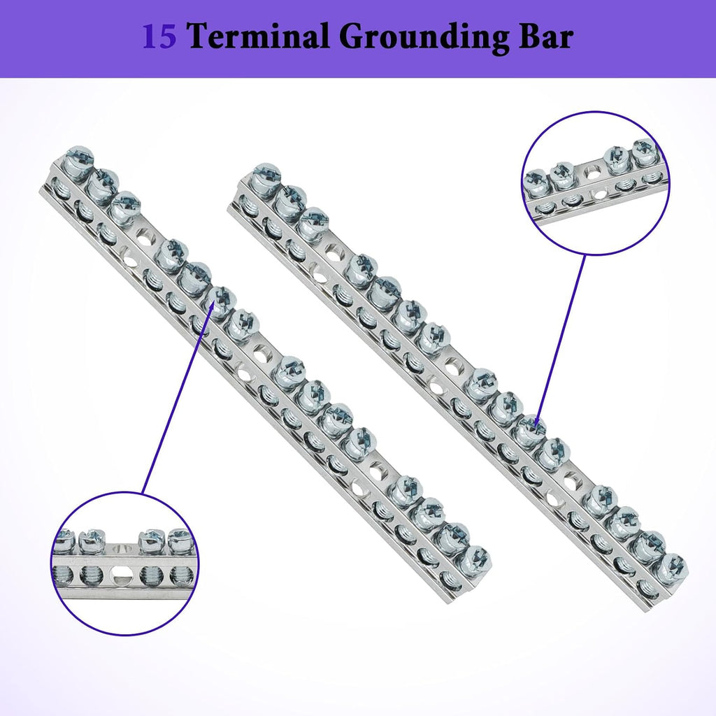 Ground Bar Kit for Square D 2 Pack