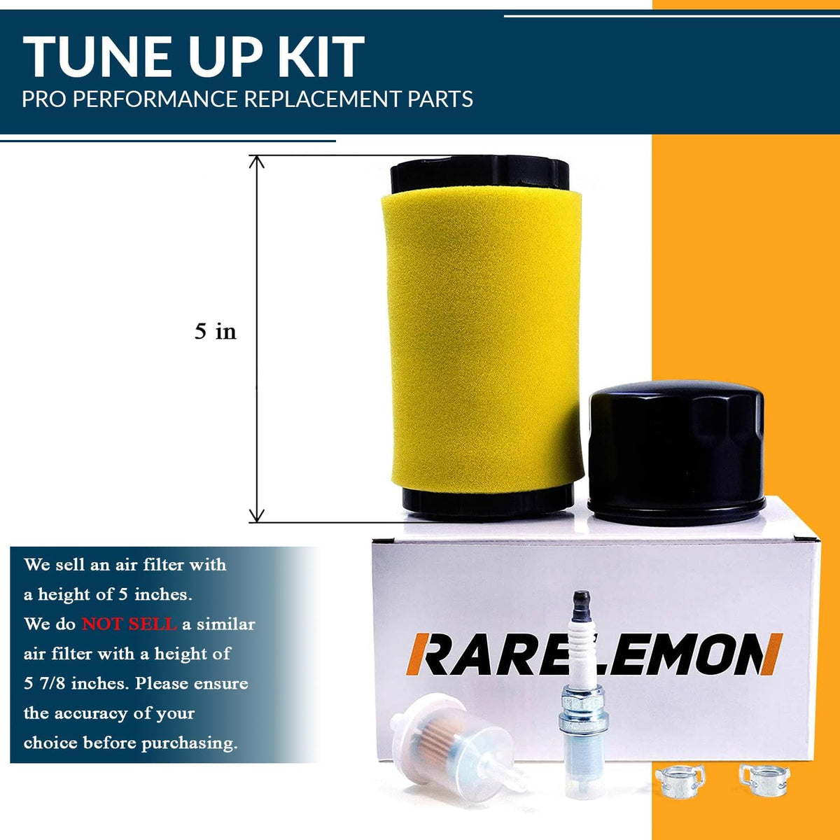 793569 793685 Air Filter Tune Up Kit Replacement for Craftsman YT3000 YS4500 LT2000 Lawn Tractor