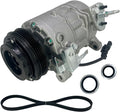 Air Conditioner A/C Compressor With Belt Fit for Silverado Sierra 1500