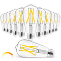 Edison Bulbs Dimmable, E26 LED Bulb 60 Watt Soft White, 12 Pack