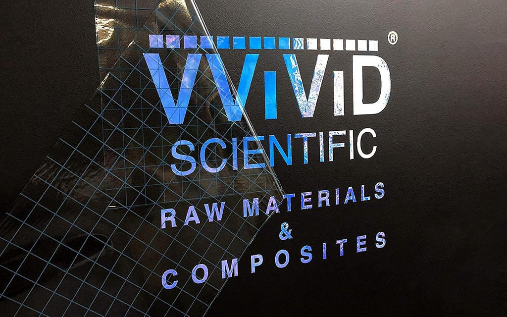VViViD Vinyl Transfer Tape Roll Clear with Blue Alignment Grid Application Tape for Signs Crafts Decals Medium Tack