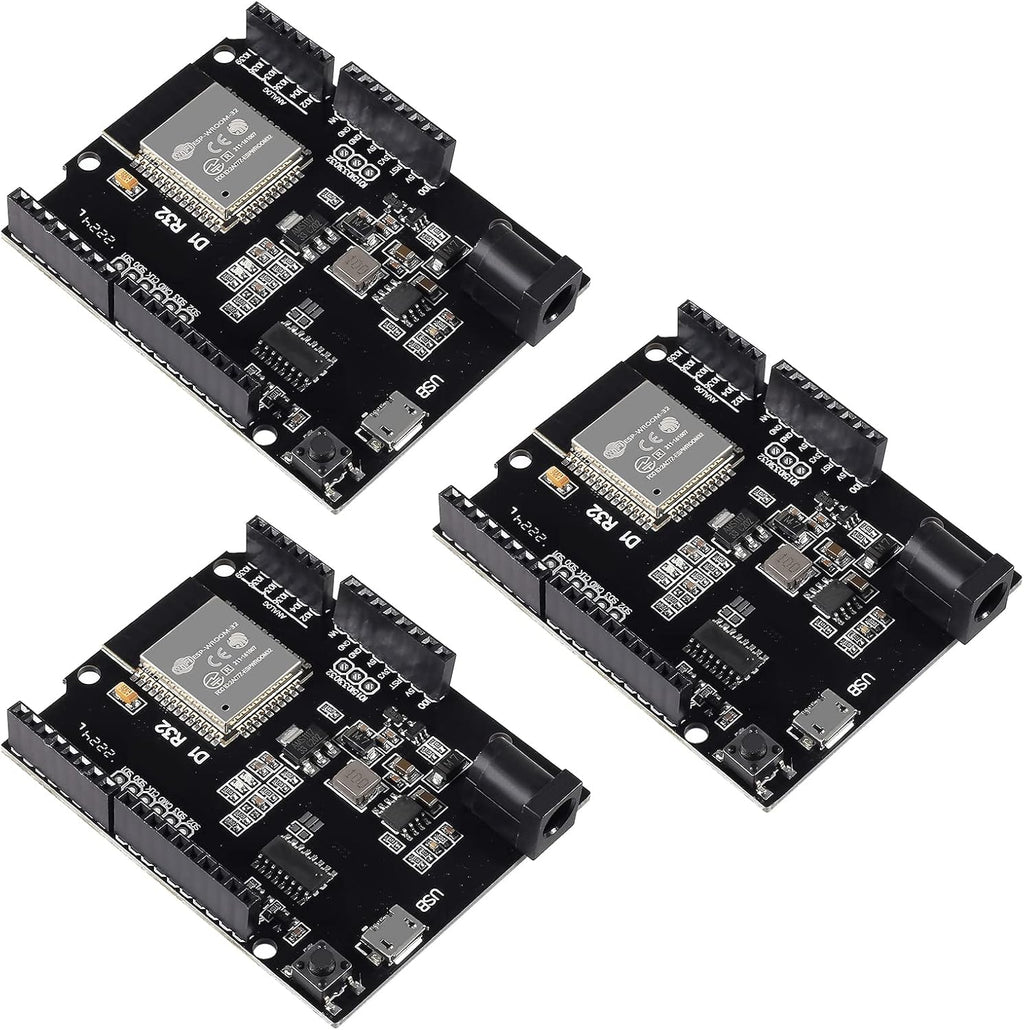 3pcs ESP32 for Wemos D1 Mini D1 R32 ESP-32 CH340G WiFi Wireless Bluetooth Development Board 4MB Flash with Micro USB