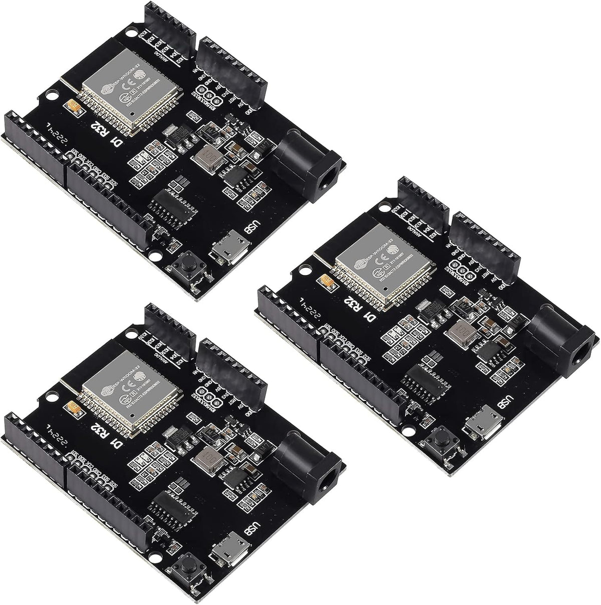 3pcs ESP32 for Wemos D1 Mini D1 R32 ESP-32 CH340G WiFi Wireless Bluetooth Development Board 4MB Flash with Micro USB