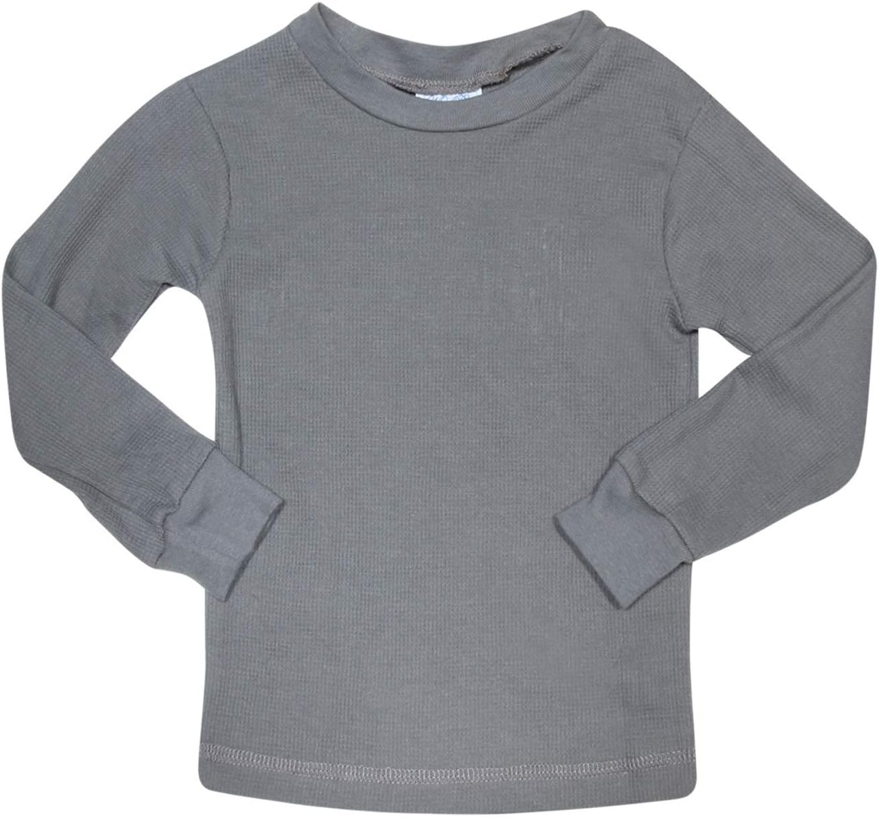 Baby Boys 4 Piece Waffle Knit Thermal Top and Bottoms (12M-4T) | Cozy Warm Base Layer, Soft Stretch Fabric Traps Body