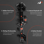 A-Premium Front Struts with Coil Spring Compatible with Subaru