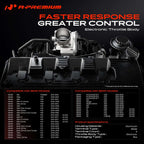 A-Premium Electronic Throttle Body Assembly Compatible with BMW