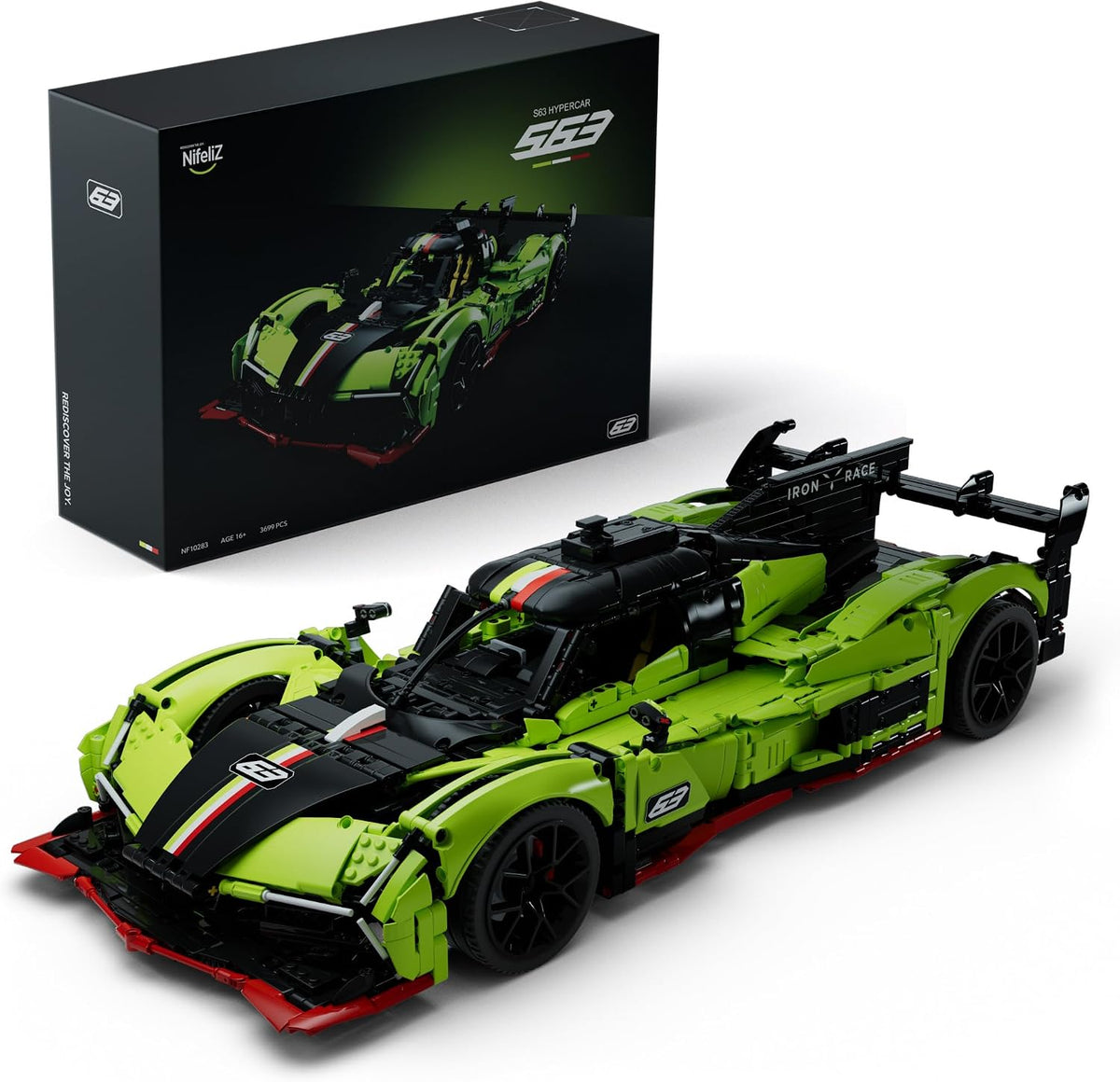 S63 Hypercar Building Set, NF10283