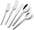 Silverware Set for 12, 60-Piece 18/0 Stainless Steel Flatware Cutlery Set