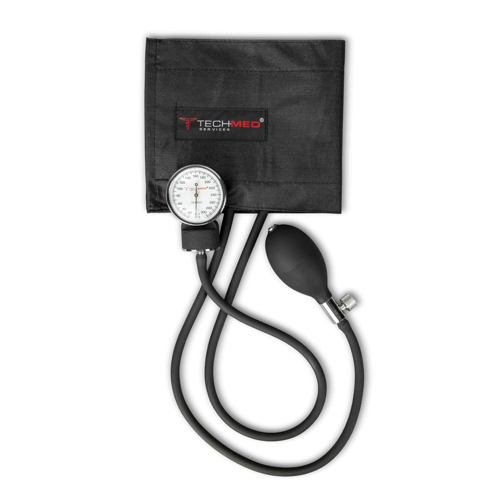 Standard Manual Blood Pressure Cuff | Precise Monitoring Blood Pressure Cuff Manual and Sphygmomanometer | Black