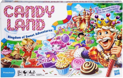 Hasbro Gaming Candy Land Kingdom of Sweet Adventures Board Game for Kids, Easter Gifts for Boys and Girls, Ages 3 &