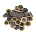 findmall 50Pcs 2" Surface Prep Conditioning Discs Brown Quick Change
