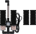 Aquarium Electric Sponge Filter for Fish Tank, with Pump, with 2 Extra Sponges, Middle up to 40Gal