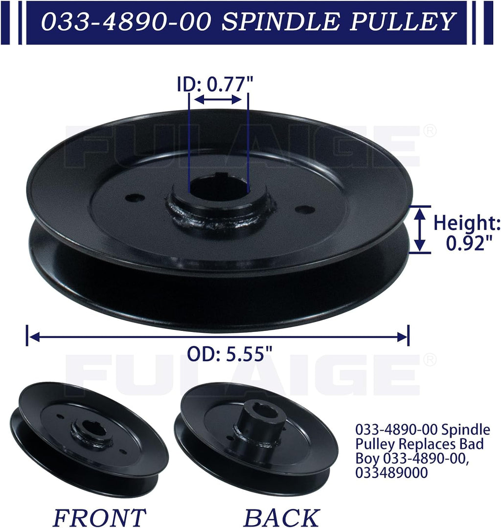 037-2000-00 Spindle Assembly for Bad Boy MZ Magnum 54 Inch Spindle | for Bad Boy ZT Avenger 54" Deck Mower Replaces