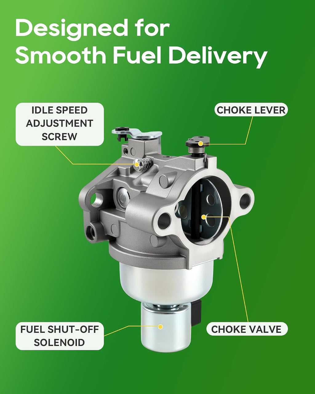 Carbhub 20 853 33-S Carburetor for Kohler 20 853 01-S SV590 SV591 SV600
