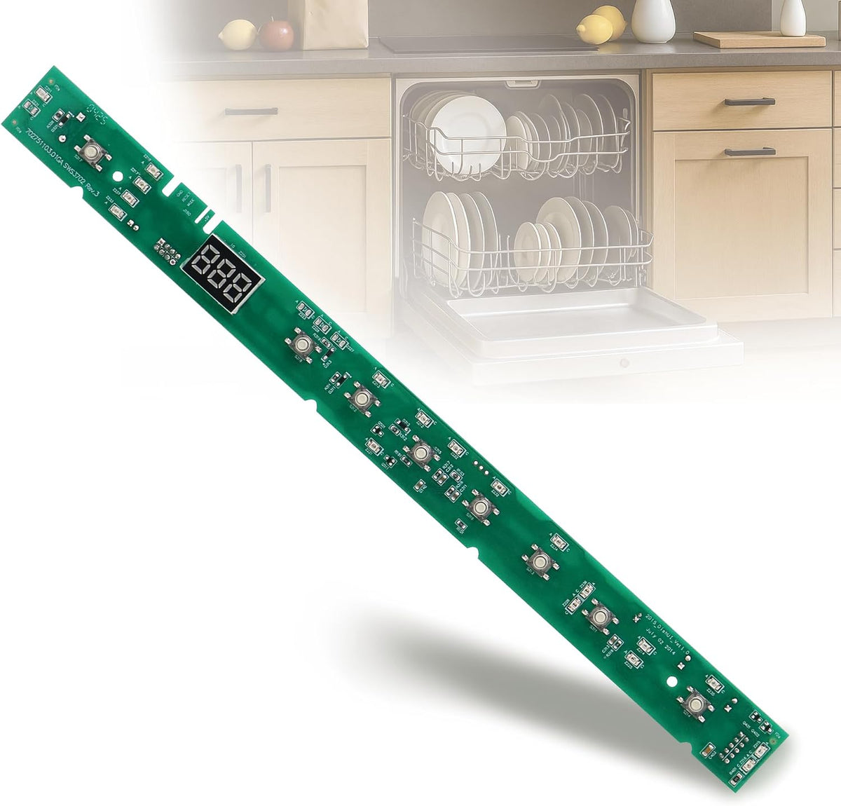WD21X31902C WD21X23462 Dishwasher User Interface Control Board fit for GE