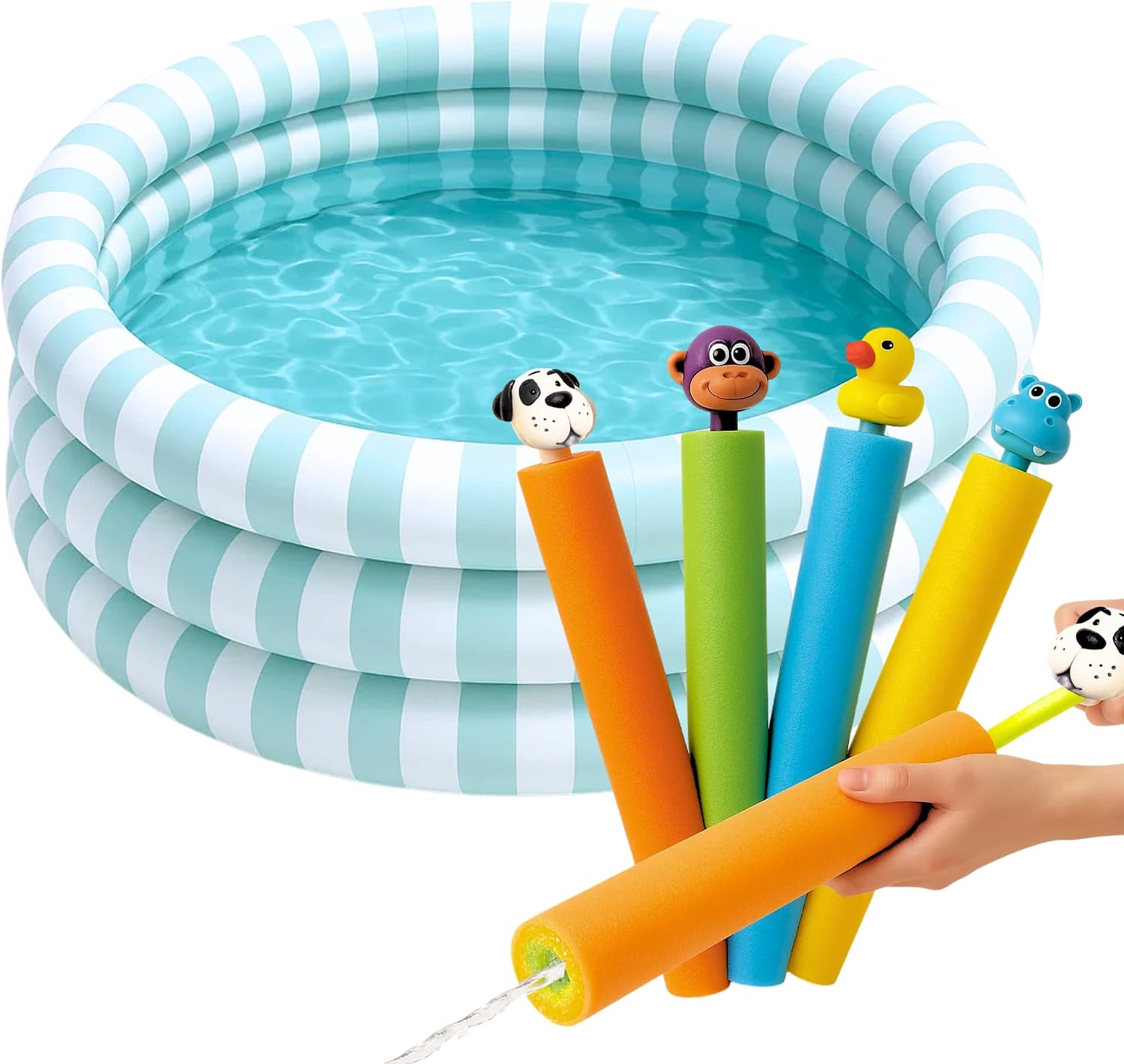 Water Blaster | Water Blasters for Kids, Water Squirter for Kids, Pool Guns, Squirt Gun 8 Pack 4 Pack Beach