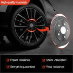 Rear Left & Right Disc Brake Drums Set Compatible with 1992-2001 Camry