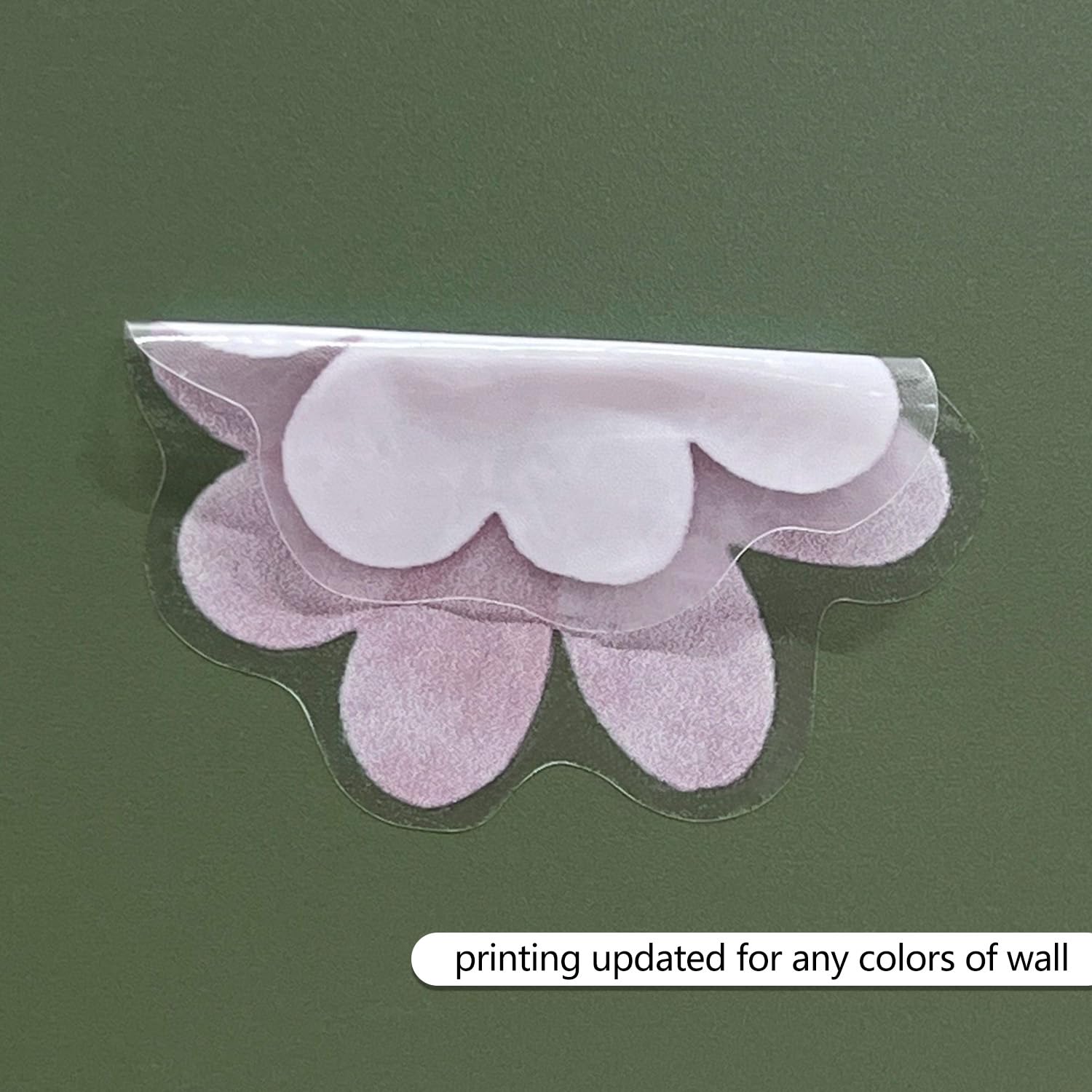 Daisy Wall Decals | 84 PCS Boho Flower Stickers for Girls' Rooms, Playrooms, and Nurseries | Dual Layer Print for