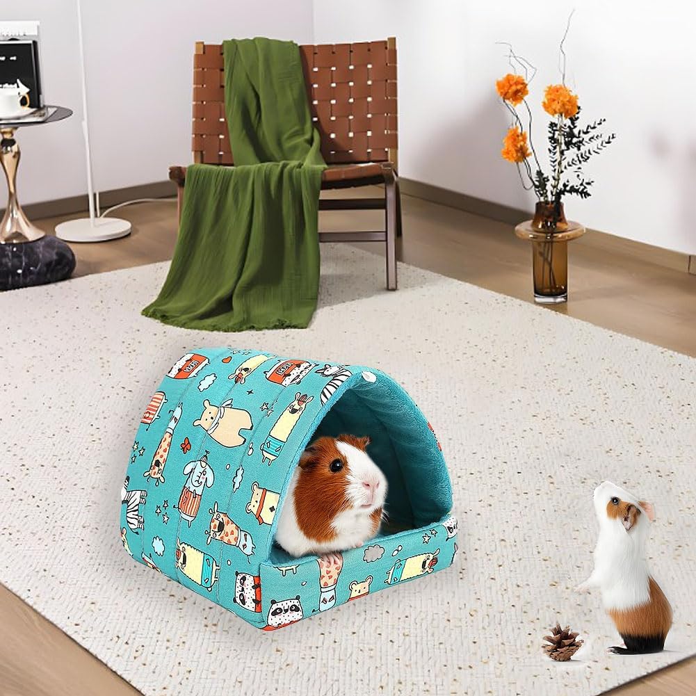 Guinea Pig Hideout Cozy Cotton Washable Tent for Small Animals
