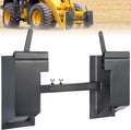 Global Skid Steer Adjustable Quick Attach Adapter Conversion | Universal Heavy Duty 4000LBS Capacity, Adjustable