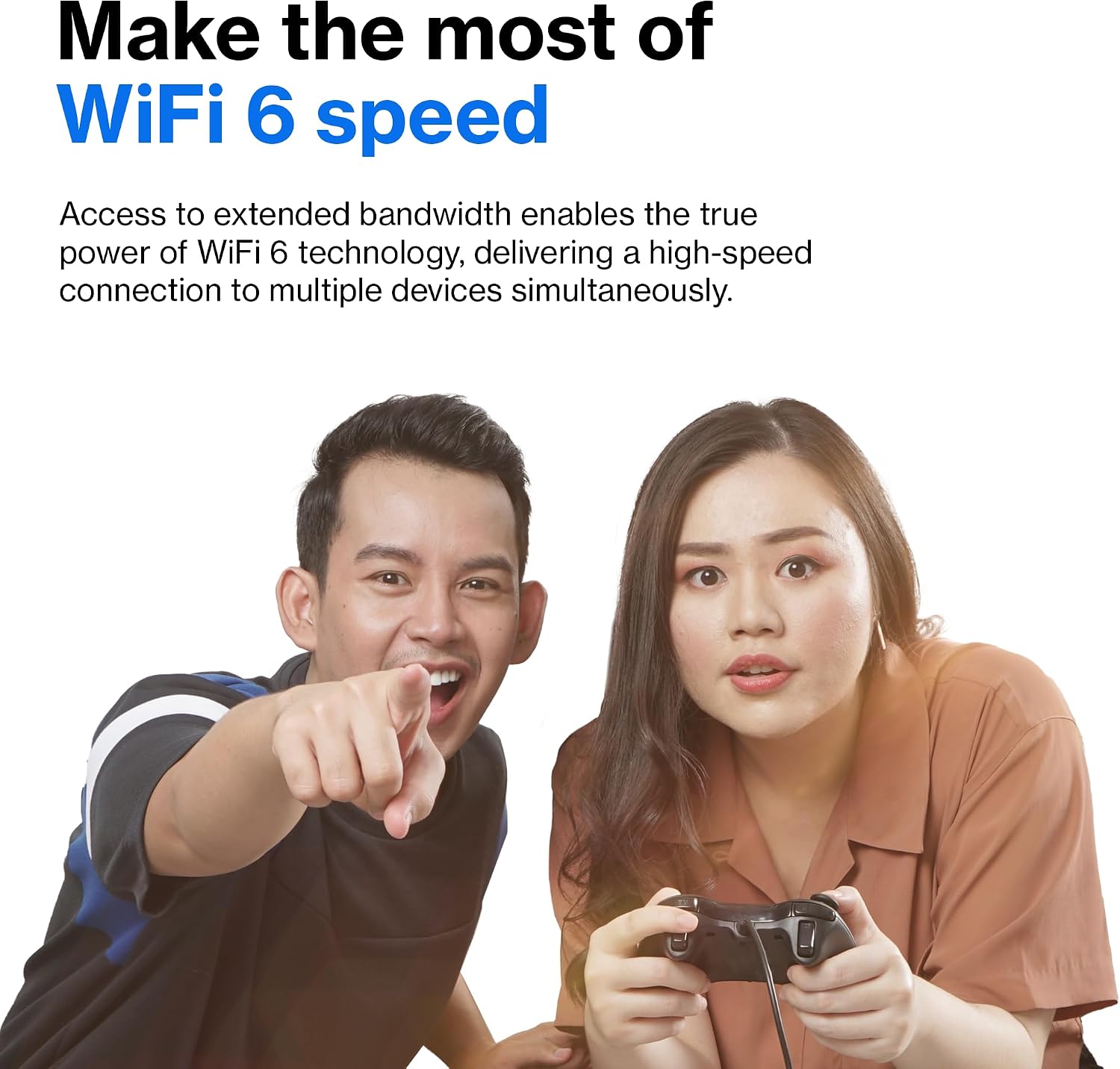 MR20EC | Dual-Band Mesh WIFI 6 Router | 3.0 (AX3000) Speeds | Connect 25+ Devices | 2,000 Sq Ft Coverage | 18 Month
