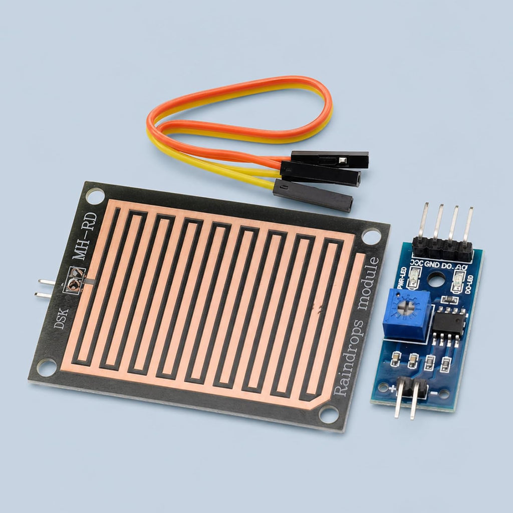 10-Pack Rain Sensor Module with LM393 Comparator