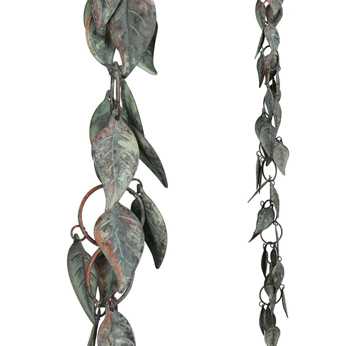8.5 FT Rain Chain, Rain Chains for Gutters, Metal Rain Chain Downspouts