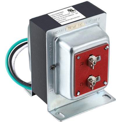 Doorbell Transformer 24V 40VA Compatible with Ring Doorbell | Safe UL Listed, Wired 24 Volt Door Bell Kit, Easy to