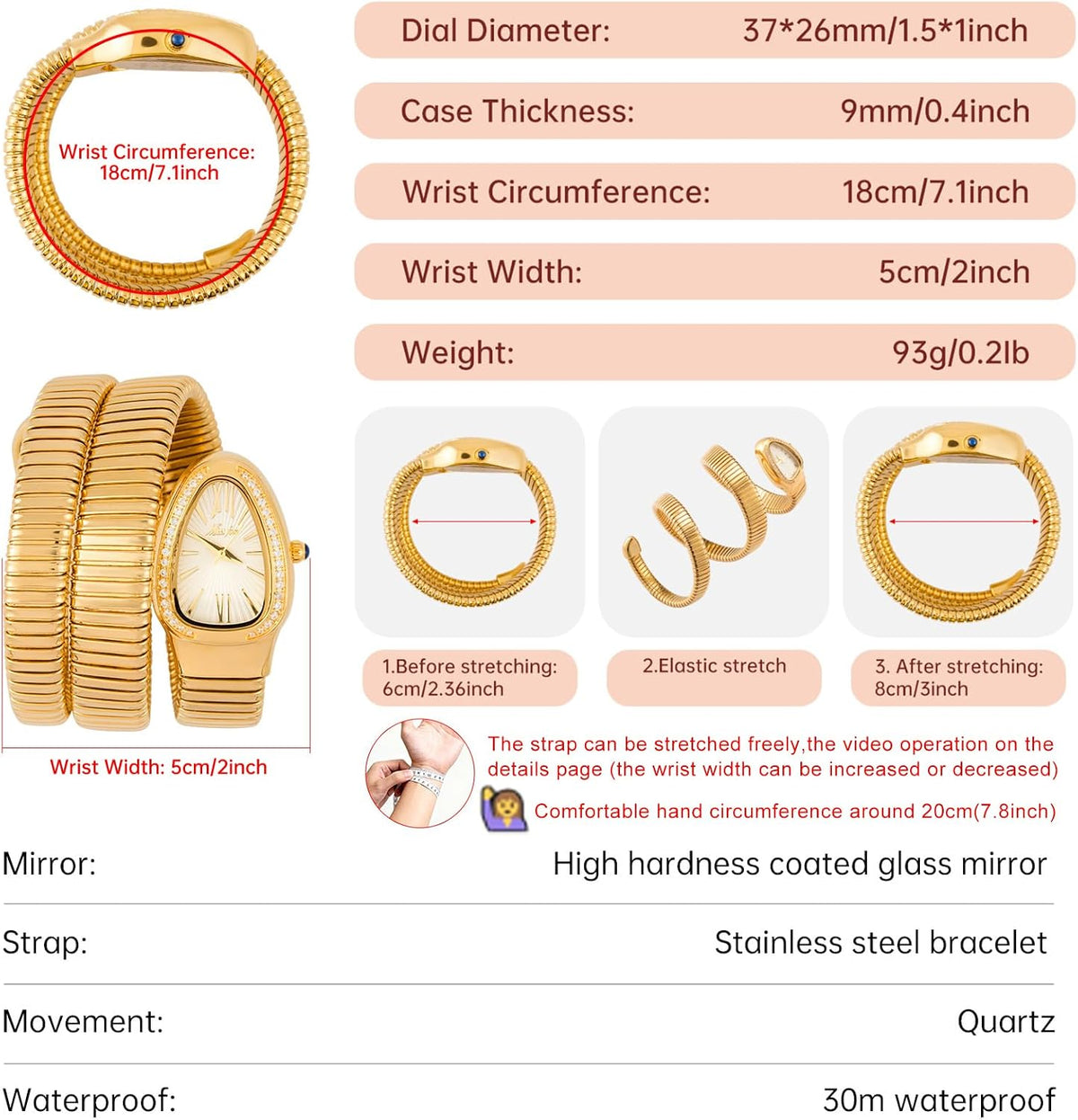 Fashion Women's Quartz Watch Inlaid Diamond Golden Ladies Watches Light Luxury Bracelet Clock