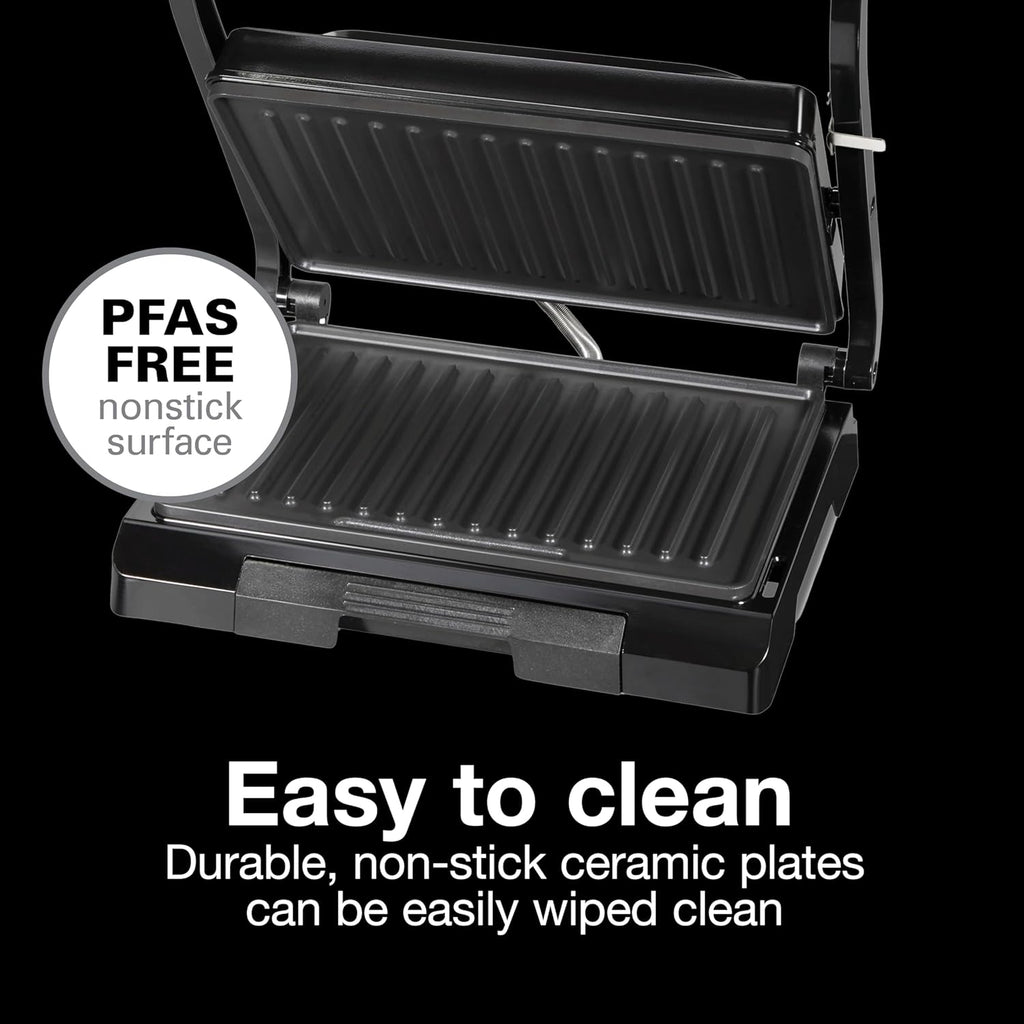 Panini Press Sandwich Maker Grill & Electric Indoor Grill