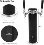 Beer Tower Cooler Insulator, Kegerator Tower Insulator for Double Tap