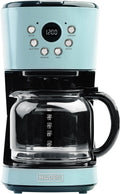 Coffee Machine, 12 Cup Programmable Drip Coffee Maker | with Auto Shut-Off Function and Reusable Washable Water