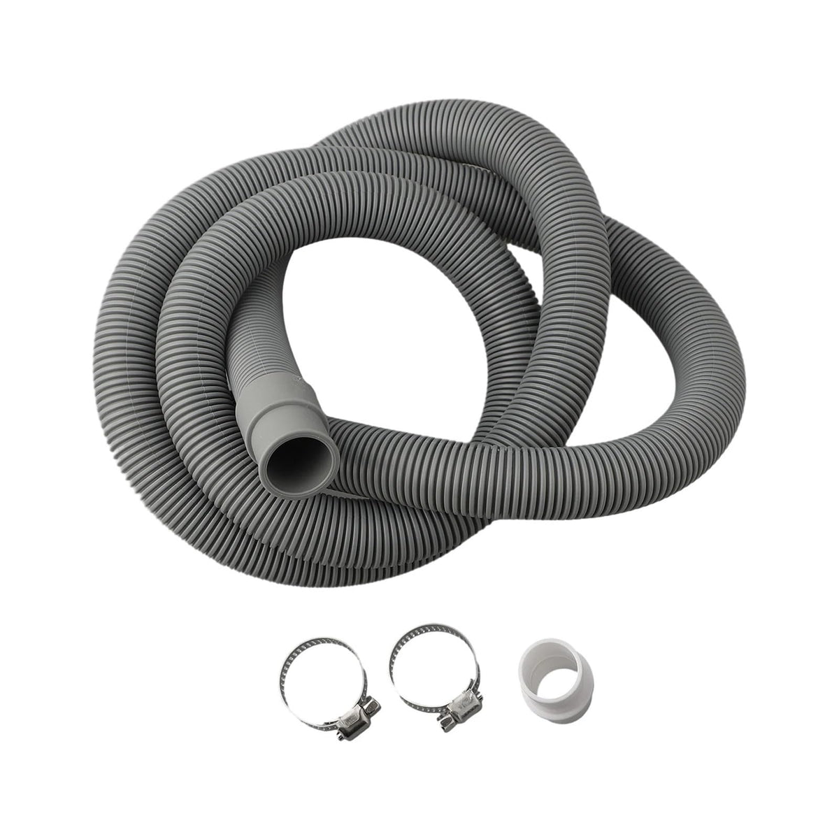 Washing Machine Dishwasher Drain Waste Hose Extension Pipe Kit Multi Functional Drum Washing Machine Drainage Pipe Accessory(70CM)