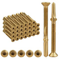 #14x2-3/4 Trailer Deck Screws, Reamer Tek Torx/Star Head Self, 50 PCS