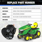Lawn Mower Ignition Switch Key for John Deere L110 L111 L120 L100 L118