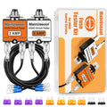 Fuse Popper HVAC, 3 AMP & 5 AMP Resettable Fuse Kit with Extra Fuses & Storage Case, Control Circuit Tester 24V AC/DC & 125/250V AC